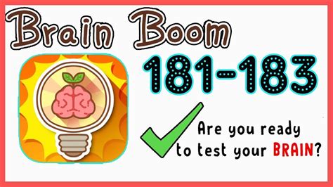 [Photo] BRAIN BOOM Level 183 Answer or Solution.